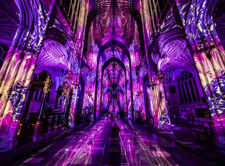 Havant Rotary Chichester Cathedral Light Experience